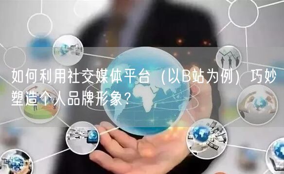 如何利用社交媒体平台（以B站为例）巧妙塑造个人品牌形象？