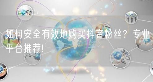 如何安全有效地购买抖音粉丝？专业平台推荐!