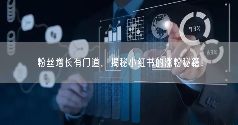 粉丝增长有门道，揭秘小红书的涨粉秘籍！
