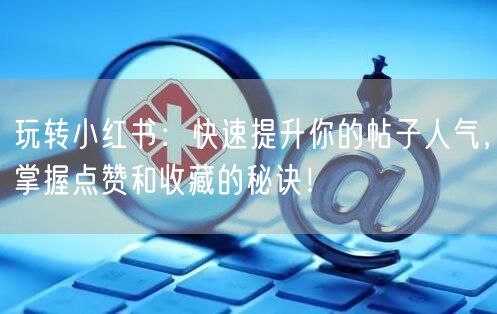 玩转小红书：快速提升你的帖子人气，掌握点赞和收藏的秘诀！