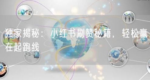 独家揭秘：小红书刷赞秘籍，轻松赢在起跑线